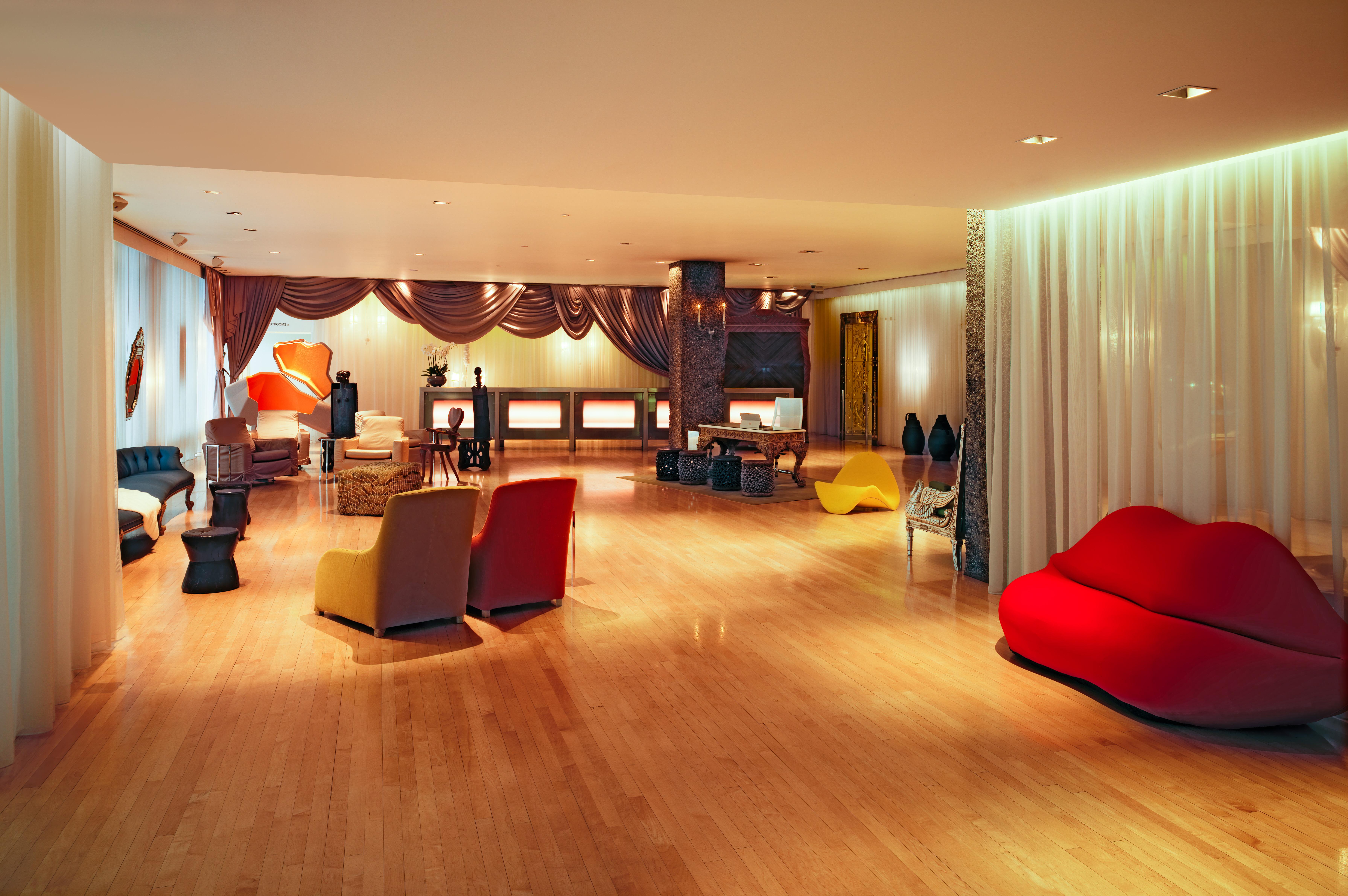 Sanderson Londýn Exteriér fotografie The interior of the lounge
