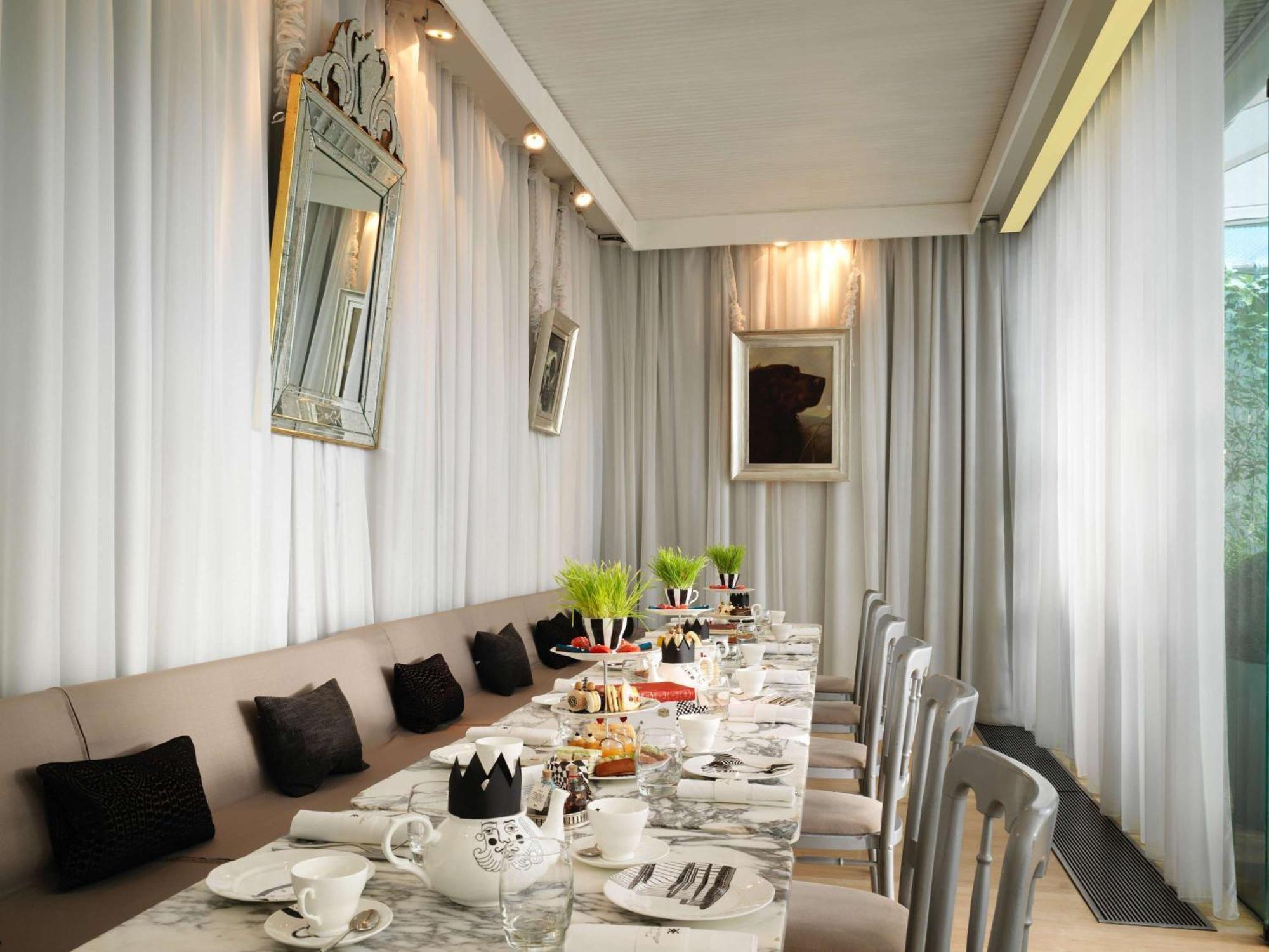 Sanderson Londýn Exteriér fotografie The interior of the restaurant