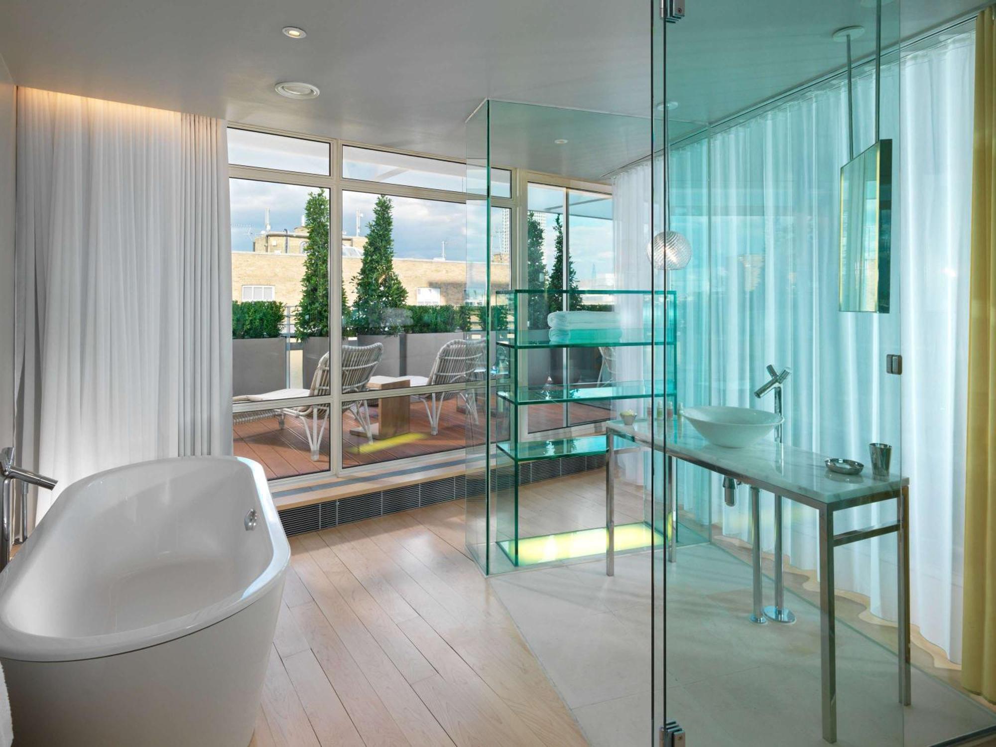 Sanderson Londýn Exteriér fotografie Bathroom